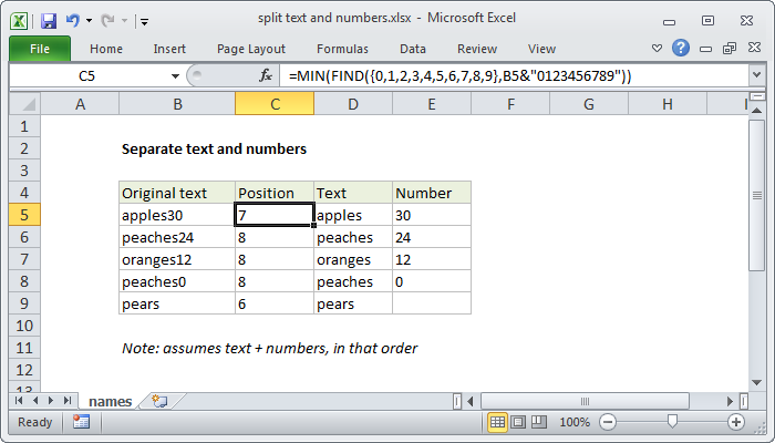 How To Separate Text In A Cell In Excel Using Formula Printable Forms Free Online 9906